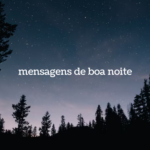 mensagens de boa noite