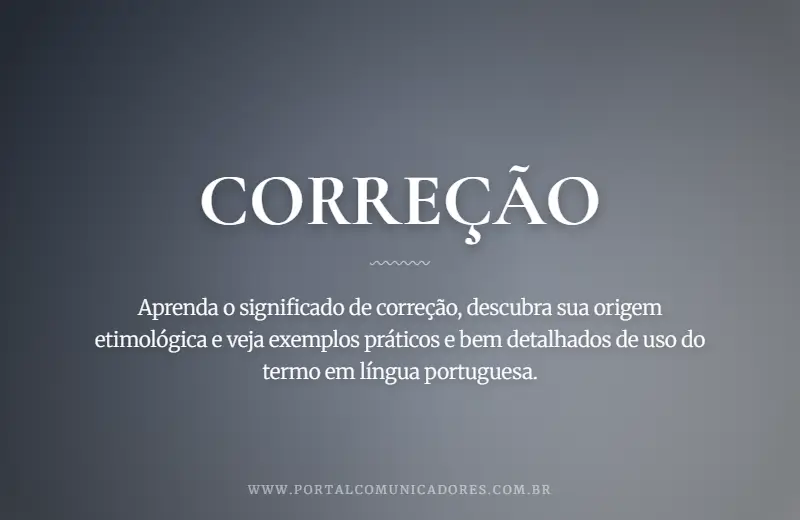 o-que-significa-correcao