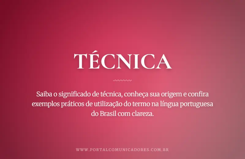 o-que-significa-tecnica
